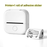 Portable Mini Thermal Label Printer Home Photo Printer Student Wrong
