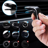 Magnetischer Autotelefonhalter, Lüftungsschlitz, Clip-Halterung, 360-Grad-Drehung, mobile Halterung, GPS-Handyständer im Auto für iPhone, Samsung, Huawei
