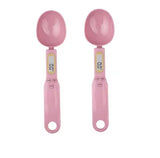2pcs Mini-Löffelwaage digital 0,1–500g – 2er-Set für Küche & Kaffee