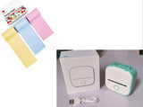 Portable Mini Thermal Label Printer Home Photo Printer Student Wrong