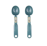 2pcs Mini-Löffelwaage digital 0,1–500g – 2er-Set für Küche & Kaffee