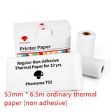 Portable Mini Thermal Label Printer Home Photo Printer Student Wrong