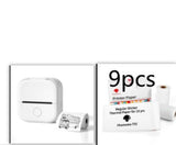 Portable Mini Thermal Label Printer Home Photo Printer Student Wrong