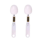 2pcs Mini-Löffelwaage digital 0,1–500g – 2er-Set für Küche & Kaffee