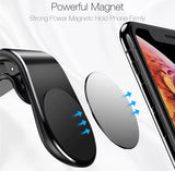 Magnetischer Autotelefonhalter, Lüftungsschlitz, Clip-Halterung, 360-Grad-Drehung, mobile Halterung, GPS-Handyständer im Auto für iPhone, Samsung, Huawei