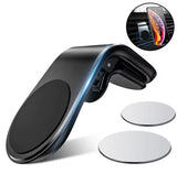 Magnetischer Autotelefonhalter, Lüftungsschlitz, Clip-Halterung, 360-Grad-Drehung, mobile Halterung, GPS-Handyständer im Auto für iPhone, Samsung, Huawei
