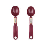 2pcs Mini-Löffelwaage digital 0,1–500g – 2er-Set für Küche & Kaffee