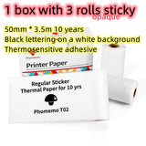 Portable Mini Thermal Label Printer Home Photo Printer Student Wrong