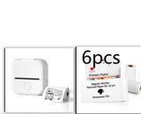 Portable Mini Thermal Label Printer Home Photo Printer Student Wrong