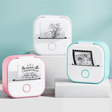Portable Mini Thermal Label Printer Home Photo Printer Student Wrong