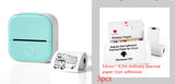 Portable Mini Thermal Label Printer Home Photo Printer Student Wrong