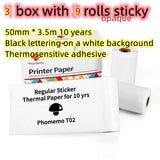 Portable Mini Thermal Label Printer Home Photo Printer Student Wrong